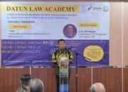 Wakil Jaksa Agung Dr. Sunarta: “Fungsi Pertimbangan Hukum oleh JAM DATUN Mendukung Upaya Pemerintah Sukseskan Pembangunan Nasional”