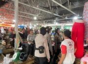 Ops Tertib Ramadhan 1445 H, Subsatgas Dit Samapta Polda Riau Patroli Dialogis Ke Pasar Ramadhan dan Masjid