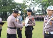 Upacara Pemberhentian Tidak Dengan Hormat (PTDH) Personil Polres Kuansing