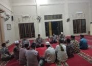 Sat Binmas Polres Rohil Melaksanakan Shalat Subuh Berjama’ah di Masjid Al-Anshor Cempedak Rahuk