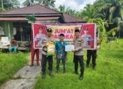 Kapolsek Kempas Rutin Berbagi Sembako Pada Bulan Suci Ramadhan