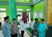 Wakili Kapolres Rohul, Dampingi Bupati H Sukiman Dalam Safari Ramadhan, Kompol Rahmat: Jaga Persatuan Pasca Pemilu 2024