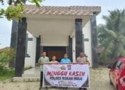 Dalam Program Minggu Kasih, Personil Polsek Rambah Hilir Terima Saran dan Keluh Kesah Jema’at Gereja GPDI