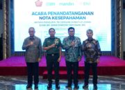 Pererat Kerjasama Layanan Jasa Perbankan, Panglima TNI Tandatangani MOU Dengan Bank BRI, Mandiri dan BNI