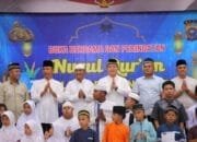 Peringatan Nuzul Qur’an 1445 H/2024 M di Kabupaten Rokan Hilir, Polres Rohil Menggelar Buka Bersama dan Santunan Anak Yatim