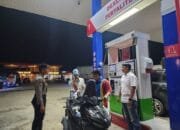 Satreskrim Polres Rohil Turun Kelapangan Cek Ketersediaan BBM Jelang Hari Raya Idul Fitri