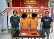 Tim Mata Elang Sat Resnarkoba Polres Kuansing Ungkap Kasus Penyalahgunaan Narkotika Jenis Shabu di Sungai Jering