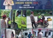 Kapolsek Minas dan Personil Lakukan Himbauan Keselamatan dan Pengaturan Arus Lalulintas Mudik Lebaran di Seputaran Pos Yan Exit Tol