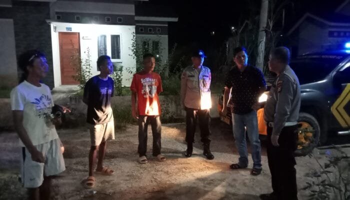 Kapolsek Rumbai Pesisir Pimpin Patroli Rumah Kosong Antisipasi Tindak Pidana C3