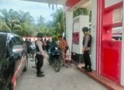 Polsek Kempas Gencar Patroli Sejumlah SPBU, Pastikan Stok BBM Aman H+5 Lebaran