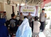 Jum’at Curhat, Polresta Pekanbaru dan Polsek Rumbai Jemput Aspirasi Masyarakat Jl. Damai