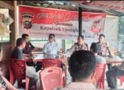 Jumat Curhat Personil Polsek Ujung Batu, Di Kedai Kopi Bg Irwan Desa Pematang Tebih, Wujudkan Kamtibmas Kondusif