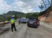 Sat Lantas Polres Kuansing Giat Patroli di Daerah Rawan Laka