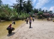 Tempat Pemandian dan Agro Wisata, Sat Binmas Beri Himbauan Kepada Pengunjung