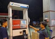 Sat Reskrim Polres Kuansing Lakukan Pengecekan di SPBU Kebun Nenas Desa Jake, Kuantan Singingi: BBM Tepat Sasaran