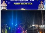 Pos Pam Simpang Bukit Timah Polres Rohil, Sasar Obvit Ops Ketupat LK 2024