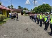 Polres Kuansing Apel Pengamanan Festival Budaya Purahu Baganduang Berlangsung Lancar di Kecamatan Kuantan Mudik