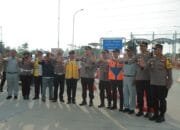 Kapolres Kampar Terima Kunjungan Kapolda untuk Cek Pos PAM, Ini Arahannnya