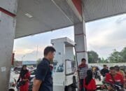 Sat Reskrim Polres Kuansing Lakukan Pengecekan di SPBU Kebun Nenas Desa Jake