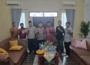 Halal Bihalal dengan Todat dan Tomas, Kapolsek Tualang Bersama-Sama Jaga Kondusifitas