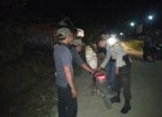 Antisipasi Gangguan Kamtibmas, Malam-malam Polsek Simpang Kanan KRYD di Jalan M Yazid Hamta
