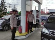 Sat Reskrim Polres Kuansing Lakukan Pengecekan di SPBU Kebun Nenas Desa Jake