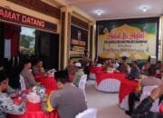 Kapolres Kampar Gelar Halal Bihalal Keluarga Besar Polres Kampar Dalam Rangka Hari Raya Idul Fitri 1445 H/Tahun 2024