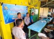 Program Minggu Kasih, Polsek Dumai Kota Sambangi Warga untuk Mempererat Silaturahmi