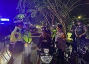 Polres Kampar Patroli di Bangkinang Kota untuk Mengantisipasi Balap Liar
