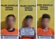 3 Maling Nekat Curi Pagar Besi Klinik Polresta Pekanbaru
