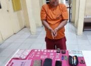 Polsek Tapung Hilir Tangkap Pelaku Narkoba di Desa Kota Garo