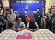 Dua Emak-emak, Diringkus Personil Polsek Ujung Batu Dalam Kasus Sabu Dengan Barang Bukti 3,51 Gram