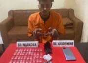 Tim Ojoloyo Tangkap Warga Aur Sati Karena Kantongi Narkoba 7.50 Gram