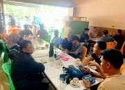 Humas Polres Siak Gelar Ngopi Bareng dan Halal Bihalal dengan Awak Media