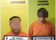 Serius Berantas Judi Online, Dua Pelaku Diamankan Sat Reskrim Polres Rohul