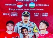 Semifinal Piala AFC U23 Nobar di Puja sera 168 Pekanbaru, Kombes JEKI, S.I.K Yakin Indonesia Menang 2-1 Atasi Uzbekistan