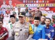 Kapolda Riau Lepas Rombongan Mudik Kebangsaan Presisi 2024