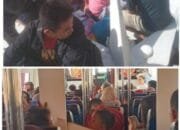 Kapal Penumpang Sabar Jaya Jalur Bagan Siapiapi – Panipahan Rohil Diduga Angkut Penumpang Melebihi Kapasitas