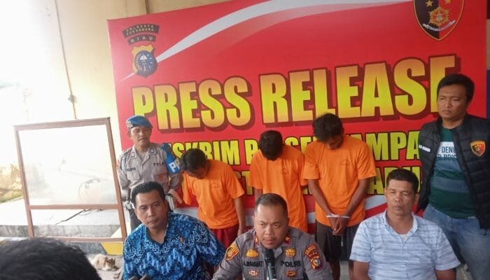 Tiga Pelaku Pengeroyokan Terhadap Driver Ojek Online Ditangkap di Wilayah Hukum Polsek Binawidya Polresta Pekanbaru