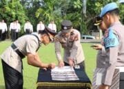 Kapolres Kuansing Pimpin Langsung Sertijab Kabag, Kasat Dan Kapolsek