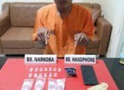 13 Paket Shabu-shabu Siap Edar Ditangkap Bersama dengan Warga Sialang Kubang