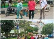 Untuk Kesembuhan Alvico, Wartawan Bersama PPM Rohul dan Relawan Peduli Kemanusian Turun ke Jalan Galang Dana