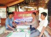 Polsek Kampar Laksanakan Jum’at Curhat Untuk Dengarkan Kegelisahan Masyarakat