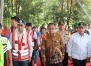 Pengamanan Kunker Menhub RI Bandara Tuanku Tambusai Pasir Pengaraian