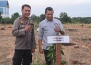 Kapolresta Pekanbaru Melaksanakan Penanaman Pohon Bersama Anggota APEKSI dan Delegasi