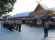 Kasi Binadik Pimpin Apel Pagi Senin Lapas Kelas IIA Pekanbaru