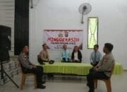 Lewat Program Minggu Kasih, Personil Tambusai Utara, Dengarkan Keluhan dan Kritikan Masyarakat