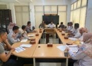 Polres Kuansing Hadiri Rapat Persiapan Keberangkatan Jemaah Haji Kabupaten Kuansing Tahun 1445 H/2025 M