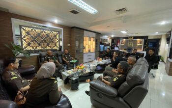 Kajati Riau Menerima Kunjungan Tim Direktorat Penindakan JAMPIDMIL Kejaksaan RI