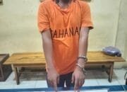 Miliki Narkoba Pria Gondrong Tidak Berkutik Saat Ditangkap Polsek Kampar Kiri Hilir